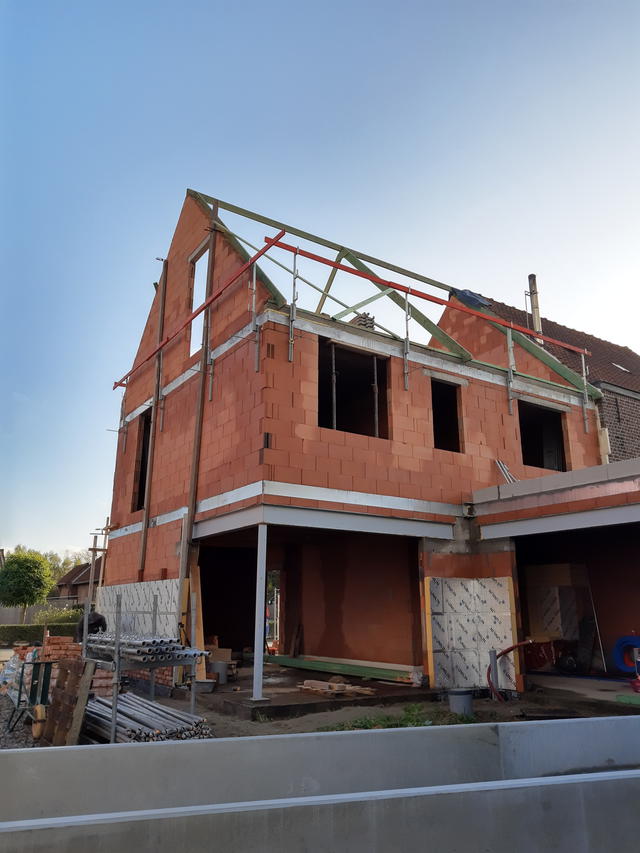 bouwen van een dansschool met woning